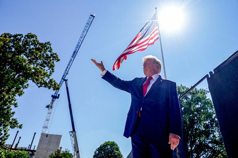 Trump says ‘nobody will’ build monuments for him once he’s gone