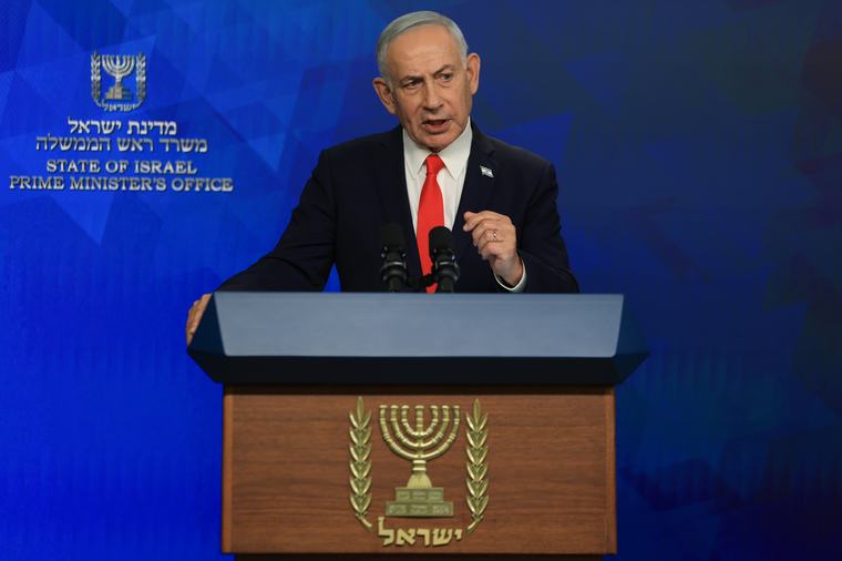 Netanyahu says toppling Iran’s Islamic republic ‘within reach’