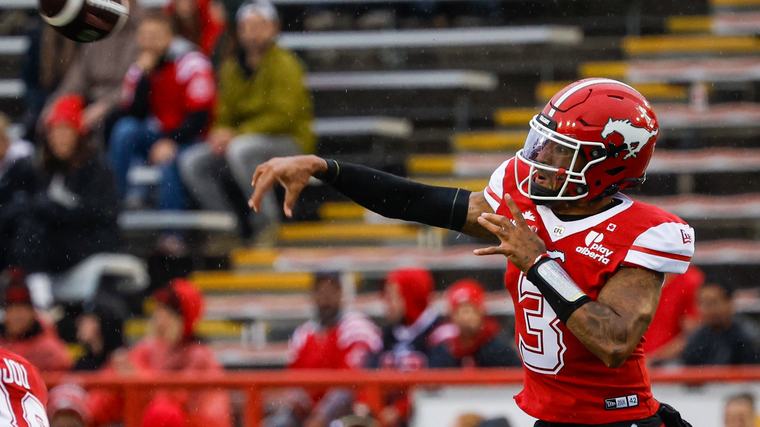 Stamps quarterback Vernon Adams Jr. ready to step back into starter role