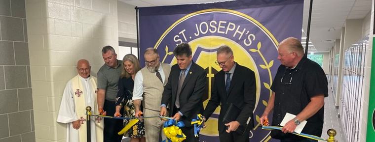 $4.1 million addition at St. Joseph’s High School completed early