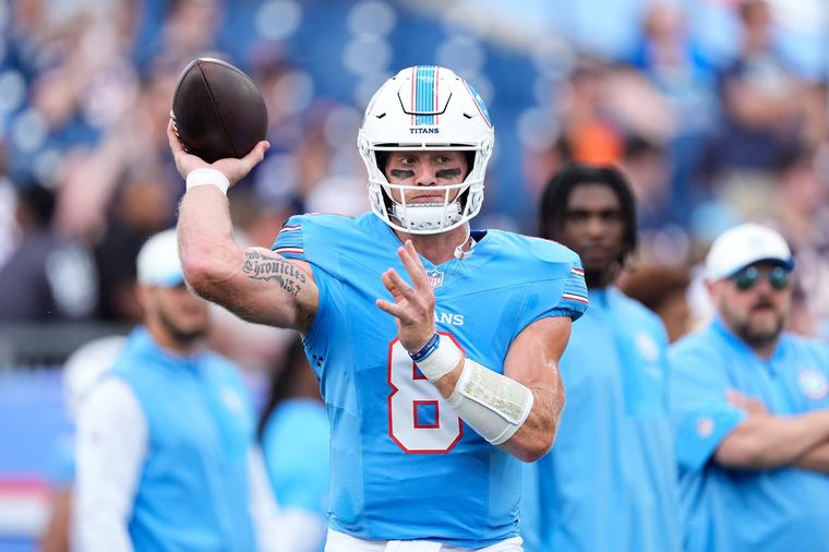 Titans cut QB Will Levis as NFL teams trim their rosters, source says