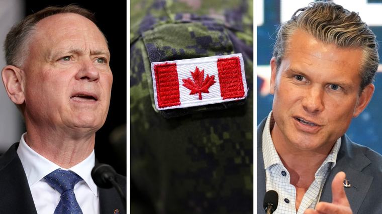 Defence minister calls Pete Hegseth’s jab at Canada ‘below the dignity’ of office