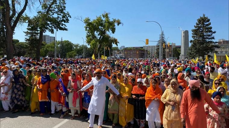 Sikh procession in downtown Winnipeg to cause road closures on Sunday