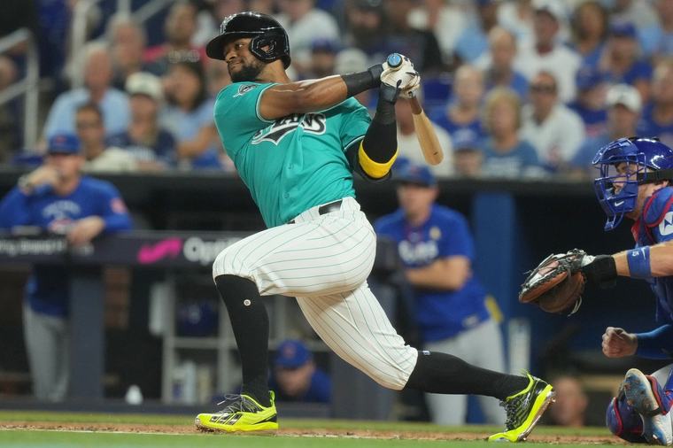 Marlins’ offence comes alive as Miami powers past Cubs