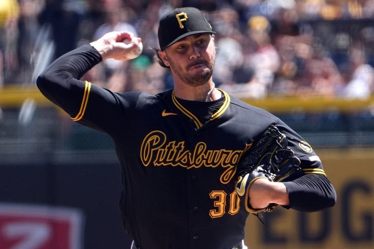 Skenes ends seven-start winless drought, Davis homers in Pirates’ victory over Angels