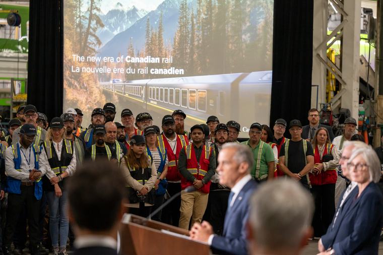 Ottawa spending $4.7B on new made-in-Canada Via Rail passenger cars