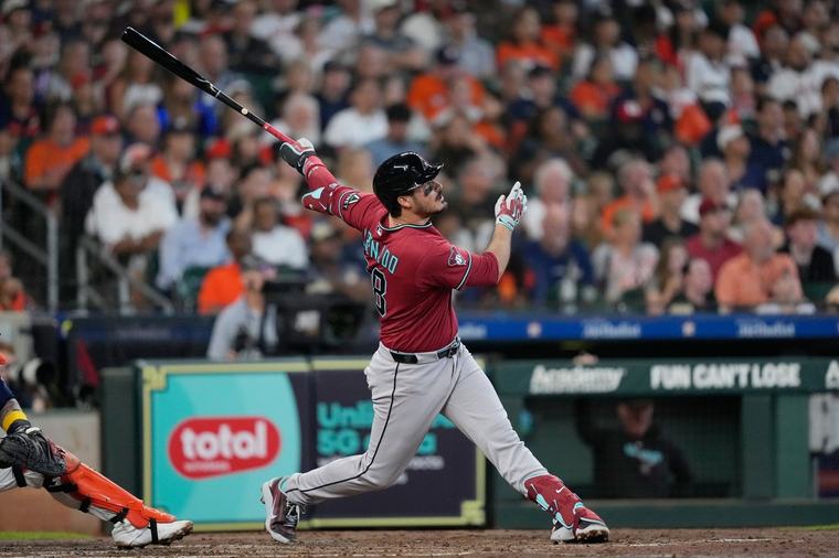 Arenado’s two-run homer lifts Diamondbacks past Astros