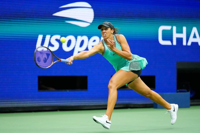 Madison Keys wins in early action at the U.S. Open, with rain delaying almost everything else