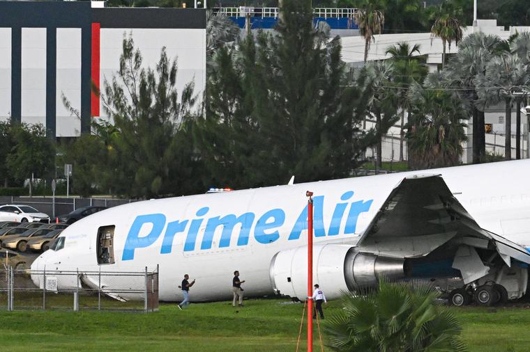 Investigators probe fatal Amazon cargo jet crash at Miami airport