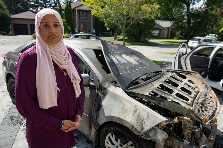 Toronto police announce arrest in arson that damaged MP’s vehicle