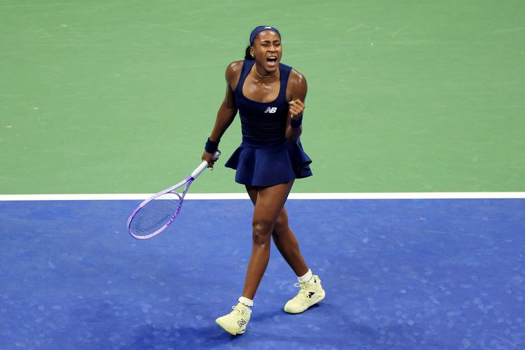 Gauff opens quest for second U.S. Open title with win over Sonmez