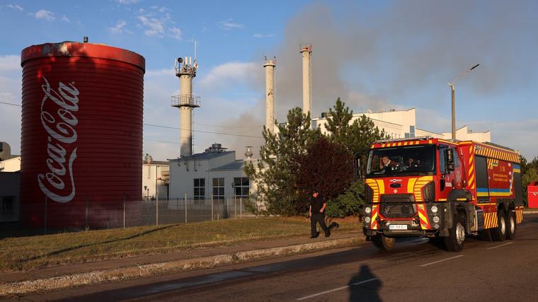 Russian drones struck Coca-Cola plant outside Kyiv, Zelenskyy says