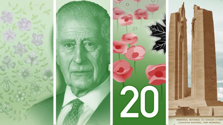 Bank of Canada unveils new $20 bill featuring King Charles