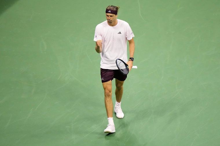 Top-seeded Alexander Zverev rallies just in time to avoid a first-round exit at the US Open