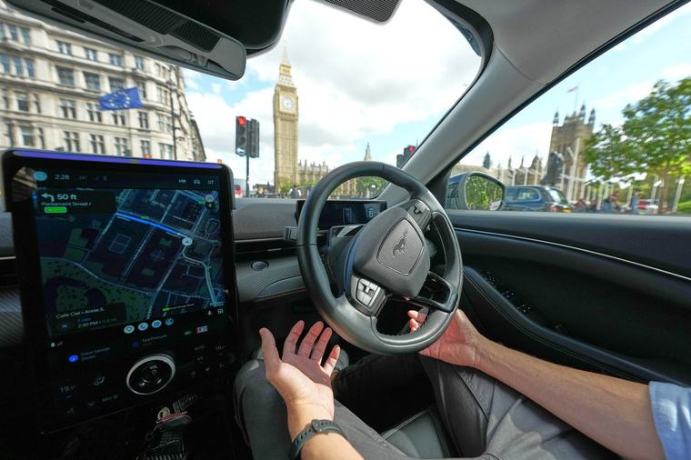 Robotaxi service debuts on London's busy streets as Europe weighs more self-driving vehicles