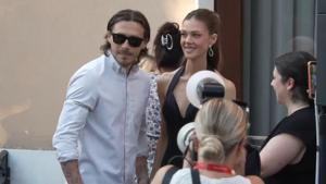 Brooklyn Beckham supports wife Nicola Peltz Beckham in Venice