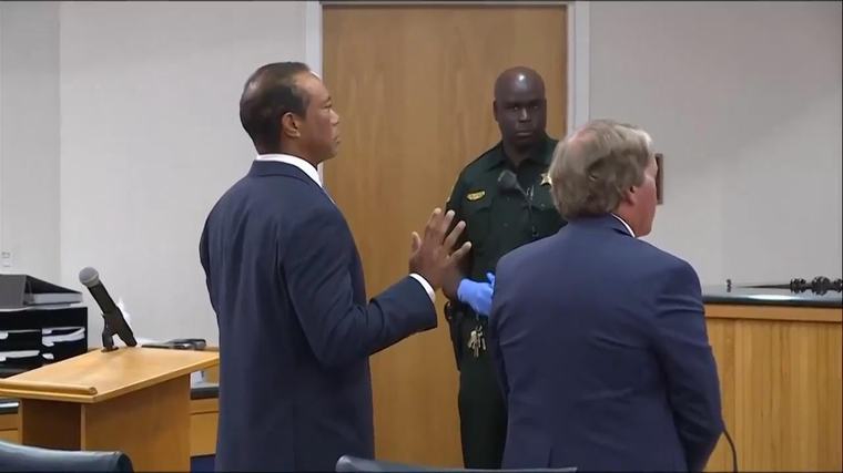Tiger Woods pleads no contest to reckless driving charge after Florida crash