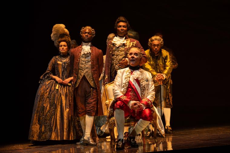 In Amadeus at Shaw, Salieri – and a clever set – steal the show