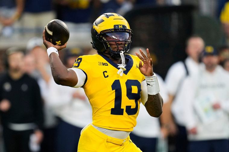 Whittingham: Underwood is Michigan’s QB1 ‘right now’