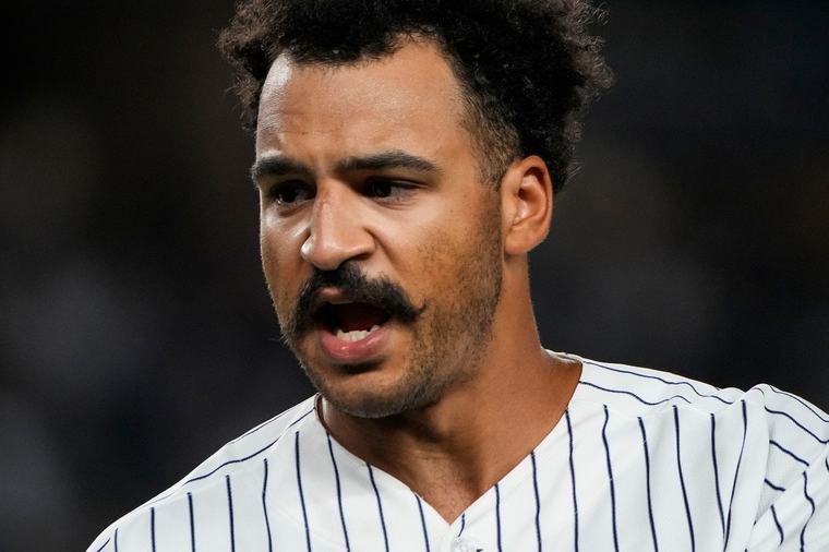 Yankees’ Grisham leaves game with right hamstring discomfort