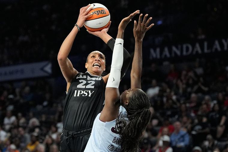 Wilson, Young double up to lift Aces past Tempo 93-73 in first game without Smith