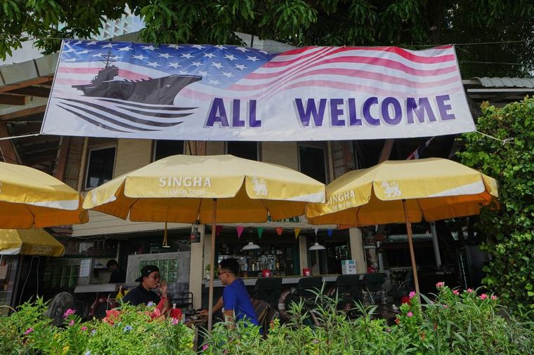 Pattaya, once Thailand's 'Sin City,' beckons weary sailors from the USS Abraham Lincoln