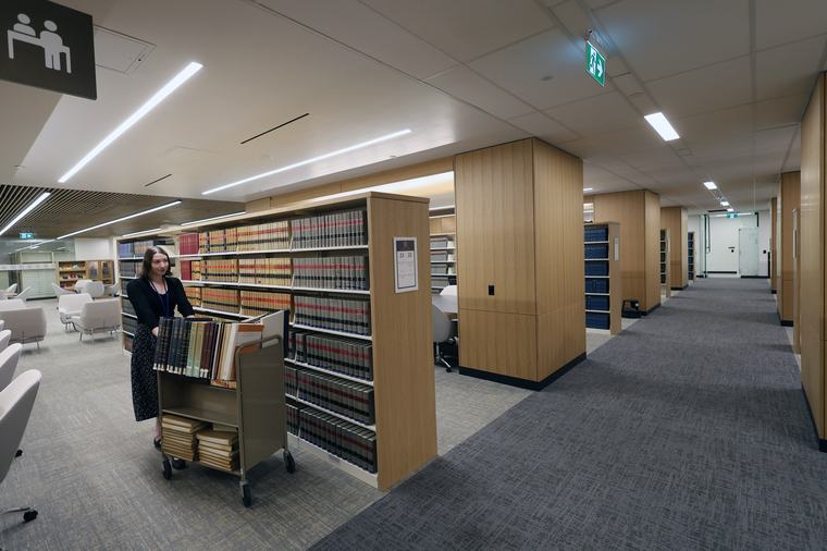 One of Canada’s largest law libraries is on the move along with the court it serves