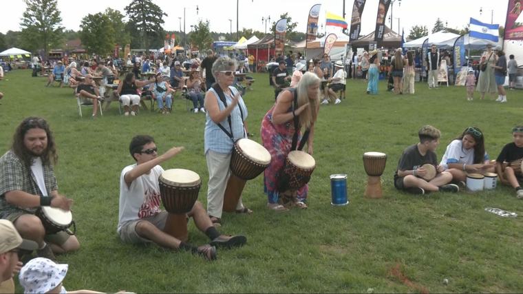 ‘Every year it gets better and better’: Latin festival takes over waterfront